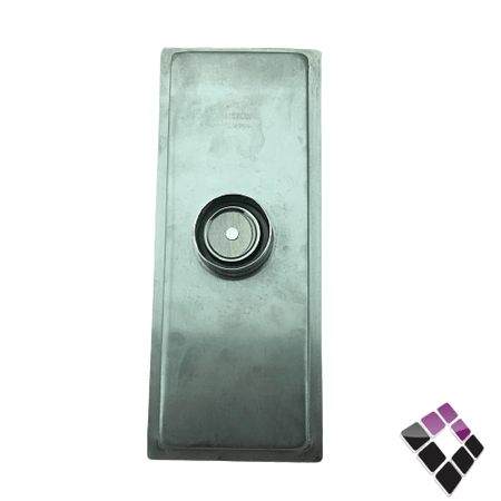 صفاية استيل شبك نقاط مستطيل سلفر SILVER صيني رقم G13D مقاس 30.5 ×12.