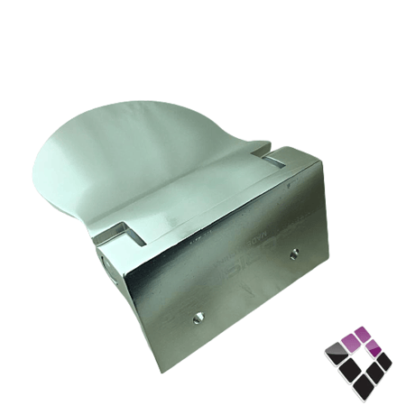 مسند حاملة قدم للوضوء ORISA صيني لون فضي رقم M150-SILVER