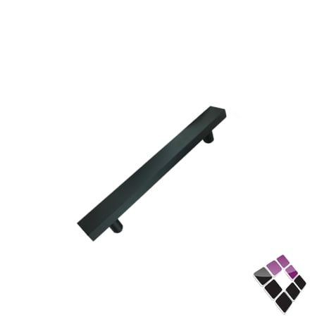 مسكة مقبض مستطيل باب استيل لون أسود BLACK روي ROI تركي طول 30 سم..