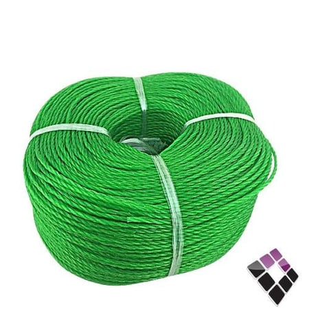 لفة حبل بناء بلاستيك 2ملم طول 200 يارده تقريبا 2MM