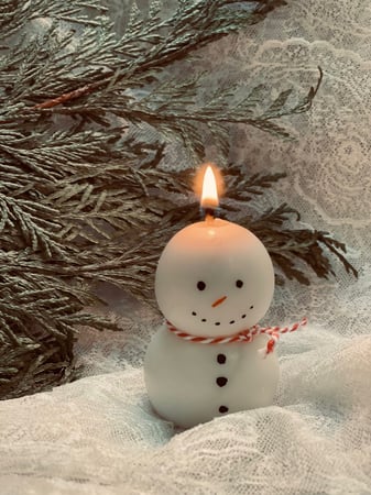 شمعة رجل الثلج