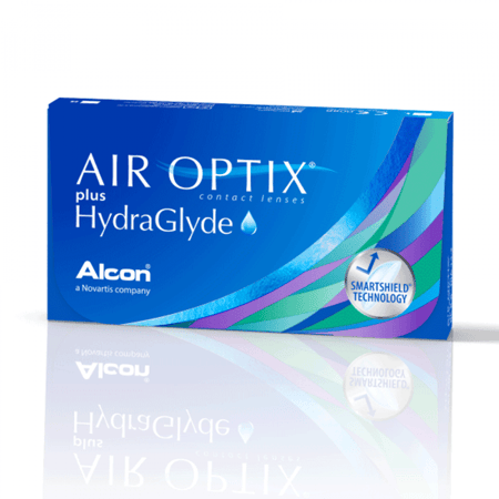 اير اوبتكس بلس هيدراغليد - عبوة من 6 عدسات