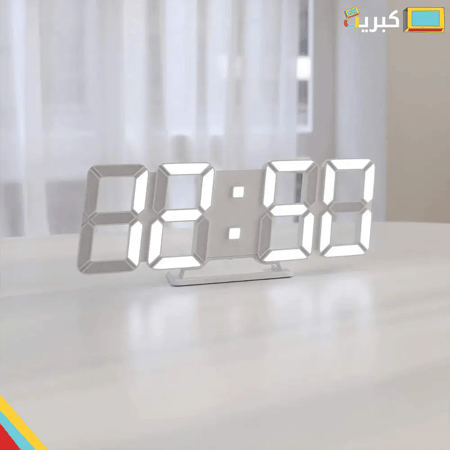 ساعة رقمية LED |  بطارية ويو اس بي