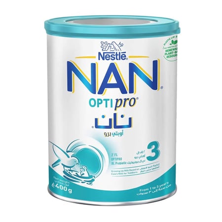 نان حليب اوبتي برو 400 جرام رقم 3NAN OPTIPRO 400G NUMBER 3