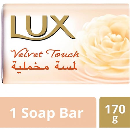 لوكس صابون لمسة مخملية 170جمLUX VELVET TOUCH SOAP 170G