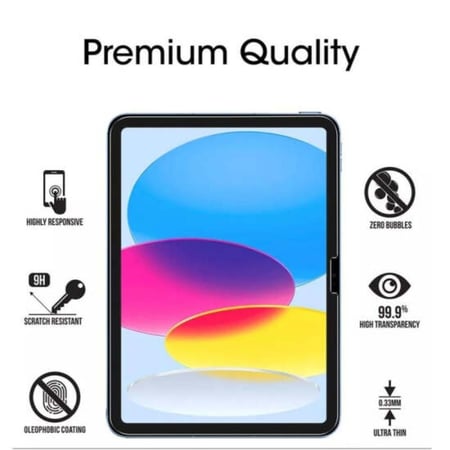 حماية شاشة ايباد اير الجيل 4/5 مقاس 10.9 انش نانو سيراميك مطفي مقاوم للبصمات