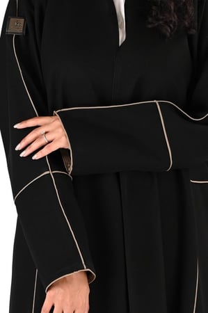 عباية كلوش بقيطان بني