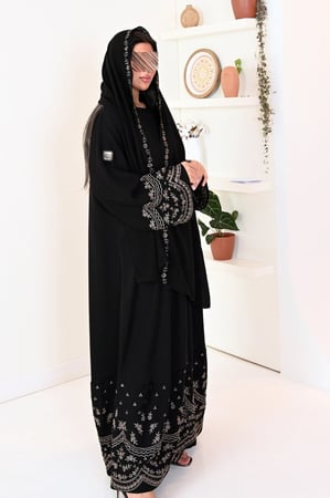 عباية انترنت بتطريز