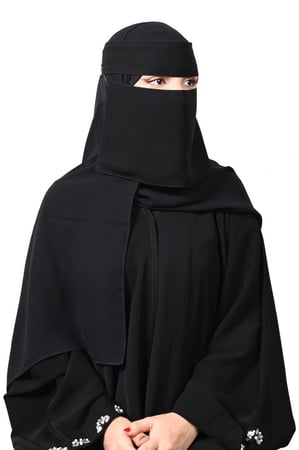 نقاب مطاط مائل ببطانة حرير