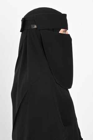نقاب حرائر مطاط بردة ولاصق