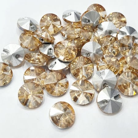 ازارير كريستال مدور  مقاس 12 ملم