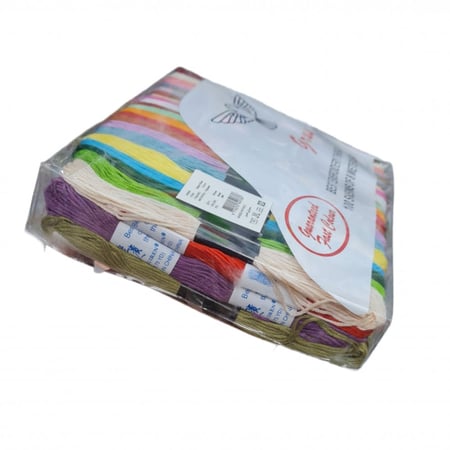 خيوط تطريز مولينيه شد 100 حبه