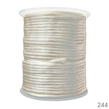خيوط قيطان ساتان سماكة 2 مل | 244