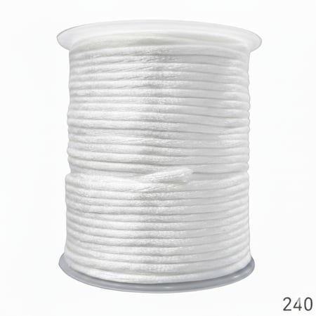 خيوط قيطان ساتان سماكة 2 مل | 240