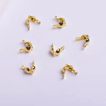 مشبك نهاية الخيط فم السمكه للاساور والإكسسوارات والمسابح