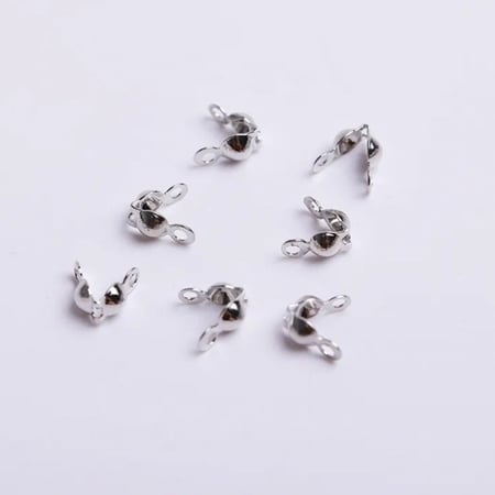 مشبك نهاية الخيط فم السمكه للاساور والإكسسوارات والمسابح