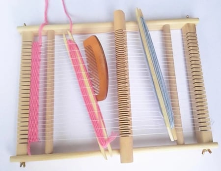 نول نسيج خشبي