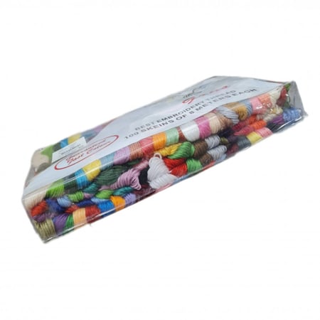 خيوط تطريز مولينيه شد 100 حبه