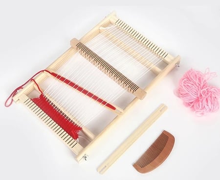 نول نسيج خشبي