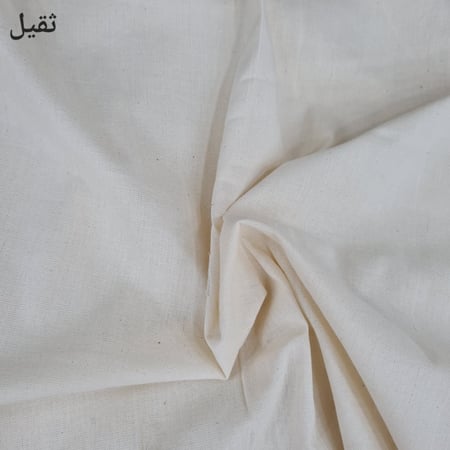 قماش دمور دوت قطن طبيعي ثقيل