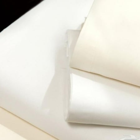 قماش تترون قطن زبدة عرض 90سم