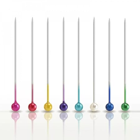 دبوس رأس لولو ملون