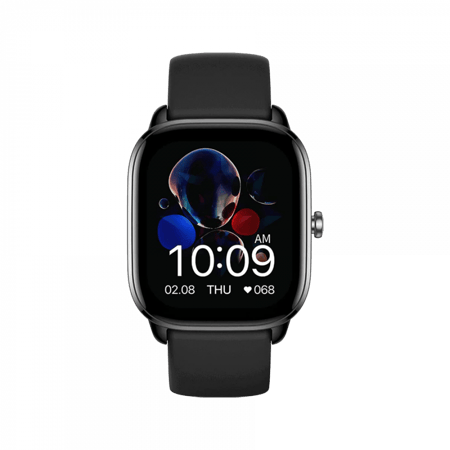 ساعة ذكية أمازفيت جي تي اس 4 ميني - أسود