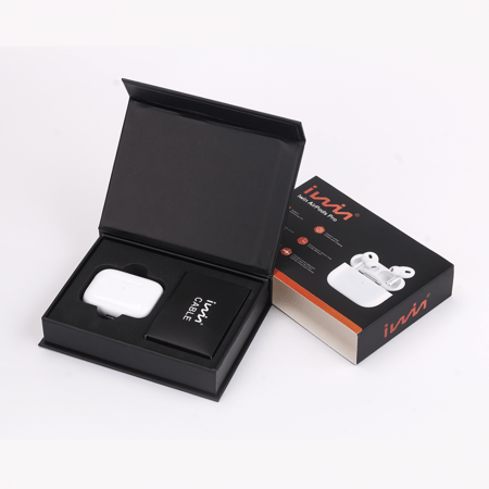 سماعة ايربودز برو مانعه للضوضاء من iwin - أبيض