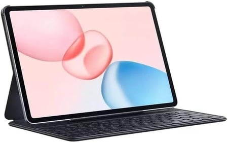 تابلت هونر باد 10 12.1 انش واي فاي 8GB RAM 256GB ROM حزمة رمادية مع حافظة كيبورد مجانية - إصدار الشرق الأوسط