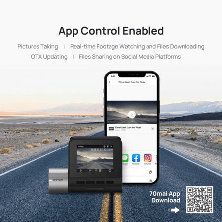 داش كام شاومي للسيارة 70mai Dash Cam Pro Plus+