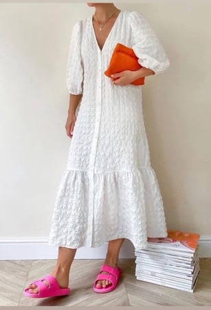 Cotton Dress - One size