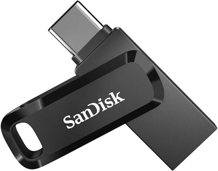 ذاكرة 512 قيقا من SanDisk تايب سي و يو اس بي