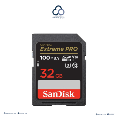 SanDisk Extreme PRO microSDXC – سعة 64 جيجابايت مع محول SD،