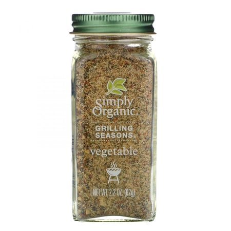 Simply Organic, شواء موسمي، خضر عضوية، (62 غرام)