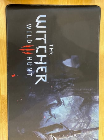 the witcher mouse pad