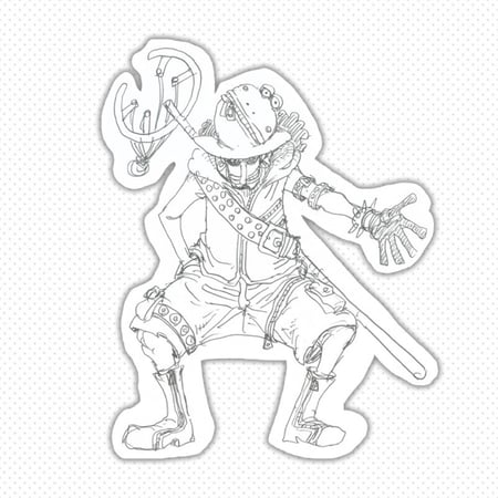 one piece - movies stickers