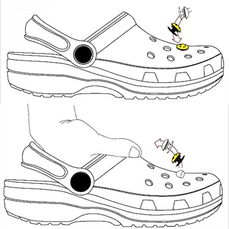 Crocs Shoes Charms - BNHA