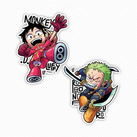 ONE PIECE ANIME STICKER