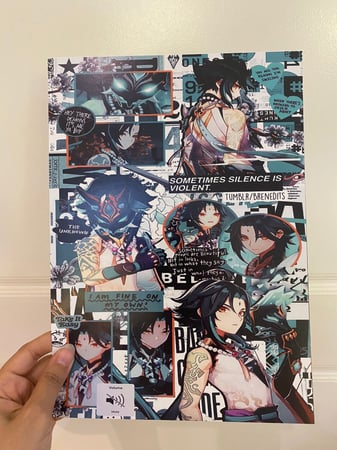Poster anime A4