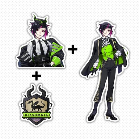 twisted wonderland keychains