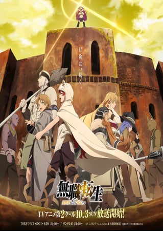 Mushoku Tensei Isekai Ittara Honki Dasu Part 2 POSTER
