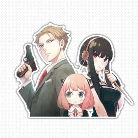 spy-x-family stickers