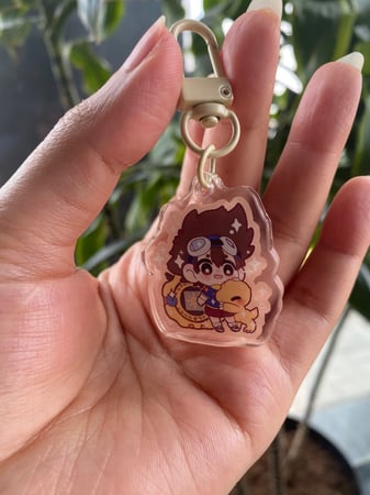 Digimon Adventure keychain
