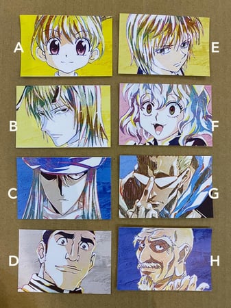 HUNTER X HUNTER stickers