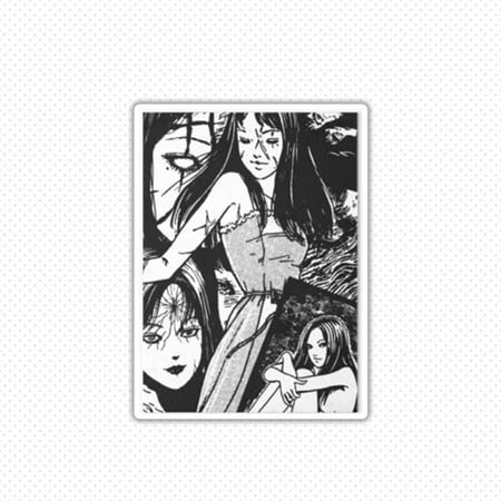 Junji Ito Tomie sticker