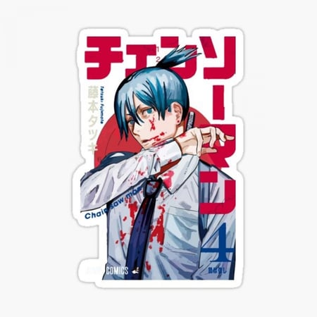 Chainsaw Man stickers (8)