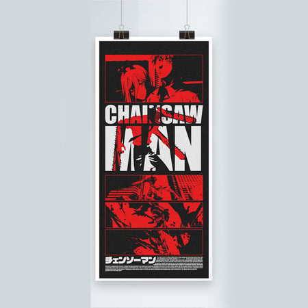 Chainsaw man NEW POSTERS