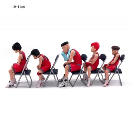 5pcs/set Slam Dunk Figure