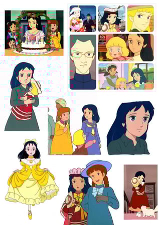 little princess sara stickers