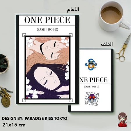one piece - robin note book